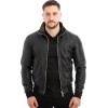  Γνήσιο Ανδρικό Δερμάτινο Μπουφάν - Z611