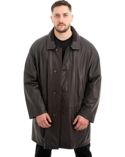  Γνήσιο Ανδρικό Δερμάτινο Μπουφάν - Z613