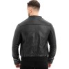  Γνήσιο Ανδρικό Δερμάτινο Μπουφάν - Z614