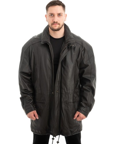  Γνήσιο Ανδρικό Δερμάτινο Μπουφάν - Z617