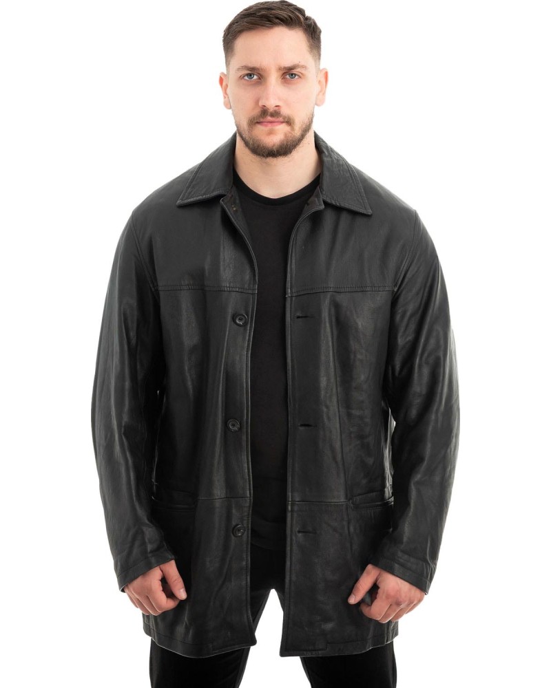 Γνήσιο Ανδρικό Δερμάτινο Σακάκι - Z628