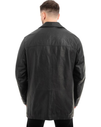 Γνήσιο Ανδρικό Δερμάτινο Σακάκι - Z628