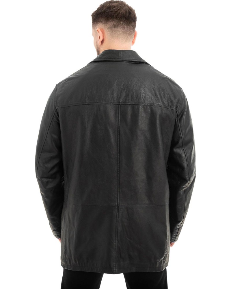 Γνήσιο Ανδρικό Δερμάτινο Σακάκι - Z628