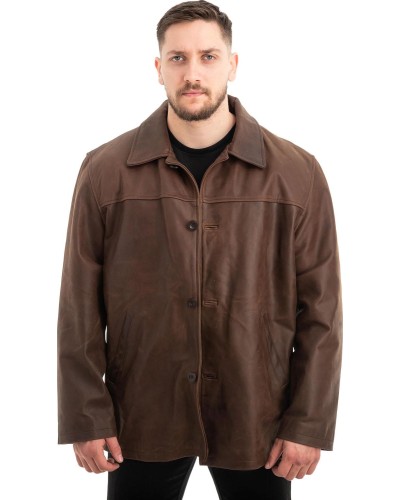 Γνήσιο Ανδρικό Δερμάτινο Σακάκι - Z629