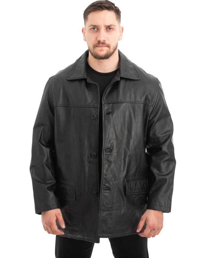 Γνήσιο Ανδρικό Δερμάτινο Σακάκι - Z632