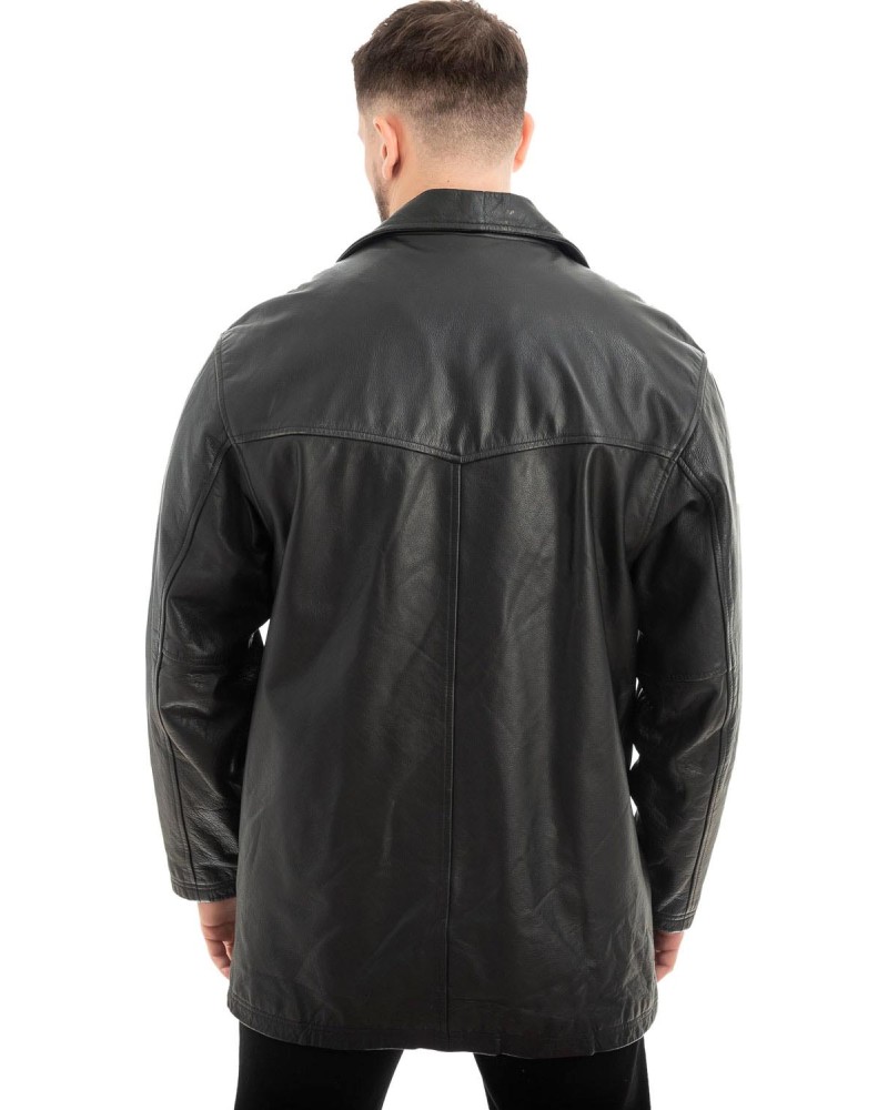 Γνήσιο Ανδρικό Δερμάτινο Σακάκι - Z643