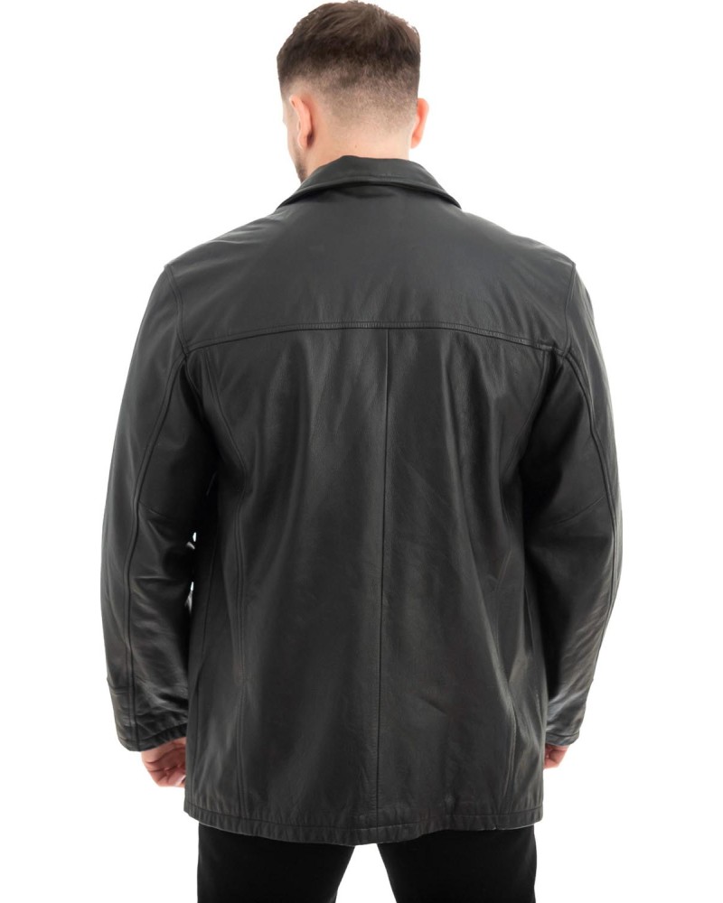 Γνήσιο Ανδρικό Δερμάτινο Σακάκι - Z654