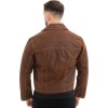  Γνήσιο Ανδρικό Δερμάτινο Μπουφάν - Z656