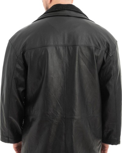  Γνήσιο Ανδρικό Δερμάτινο Μπουφάν - Z663