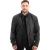  Γνήσιο Ανδρικό Δερμάτινο Μπουφάν - Z680