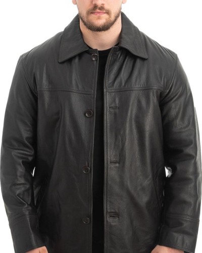 Γνήσιο Ανδρικό Δερμάτινο Σακάκι - Z687