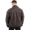  Γνήσιο Ανδρικό Δερμάτινο Μπουφάν - Z689
