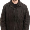  Γνήσιο Ανδρικό Δερμάτινο Μπουφάν - Z692