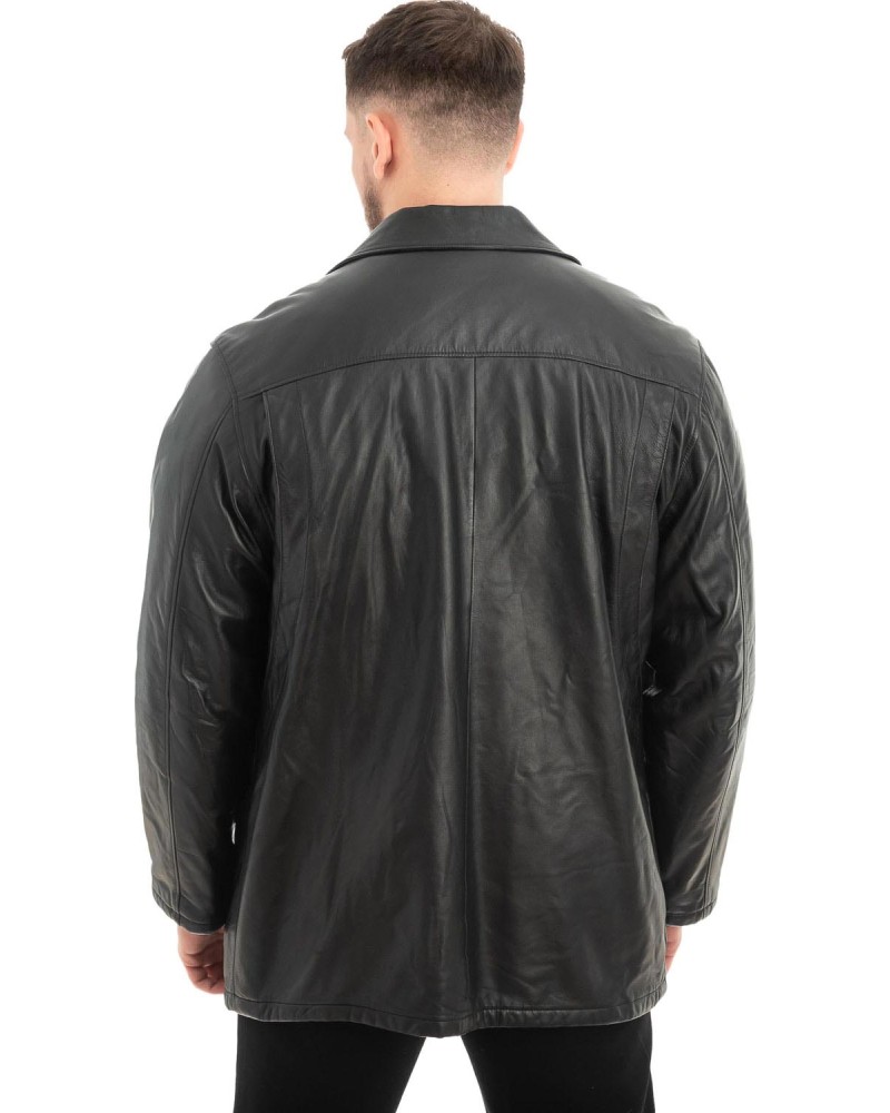 Γνήσιο Ανδρικό Δερμάτινο Σακάκι - Z693