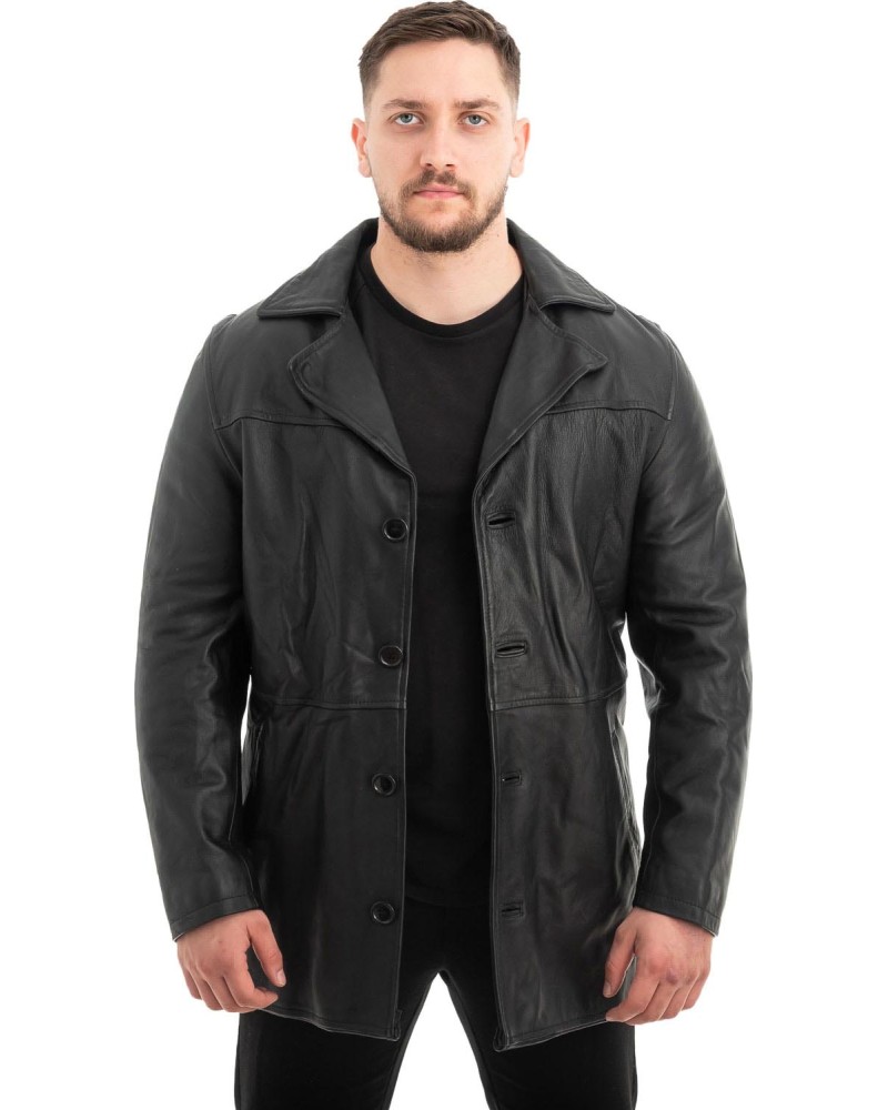 Γνήσιο Ανδρικό Δερμάτινο Σακάκι - Z694