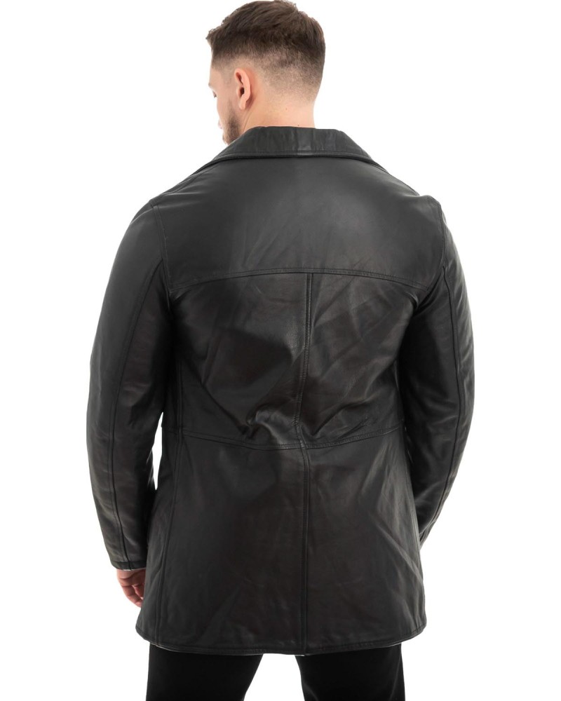 Γνήσιο Ανδρικό Δερμάτινο Σακάκι - Z694