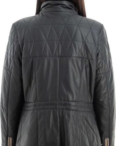 Γνήσιο Γυναικέιο Δερμάτινο Μπουφάν - Z697