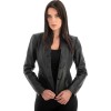 Γνήσιο Γυναικέιο Δερμάτινο Σακάκι - Z706