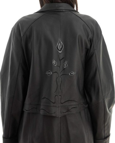 Γνήσιο Γυναικέιο Δερμάτινο Μπουφάν - Z727