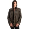 Γνήσιο Γυναικέιο Δερμάτινο Μπουφάν - Z746