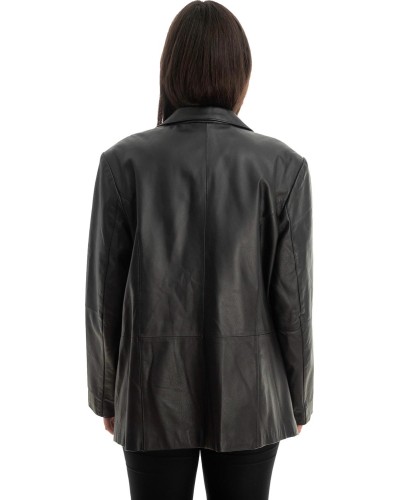 Γνήσιο Γυναικέιο Δερμάτινο Σακάκι - Z750