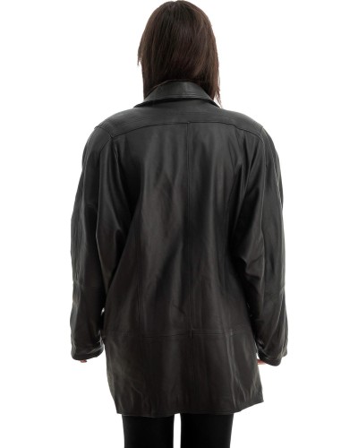 Γνήσιο Γυναικέιο Δερμάτινο Μπουφάν - Z767