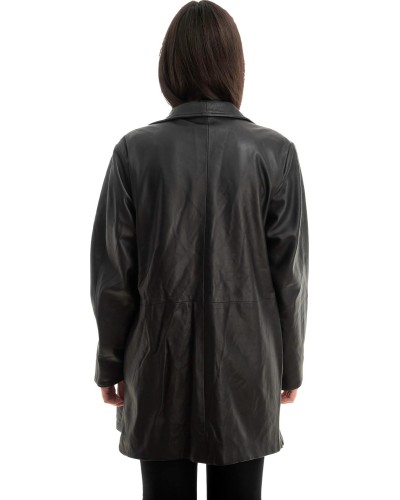 Γνήσιο Γυναικέιο Δερμάτινο Μπουφάν - Z783