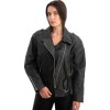 Γνήσιο Γυναικέιο Δερμάτινο Μπουφάν - Z805
