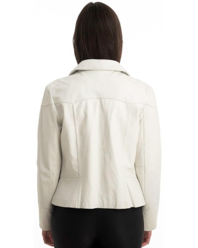 Γνήσιο Γυναικέιο Δερμάτινο Μπουφάν - Z832