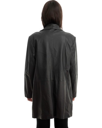 Γνήσιο Γυναικέιο Δερμάτινο Σακάκι - Z850