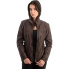 Γνήσιο Γυναικέιο Δερμάτινο Μπουφάν - Z851
