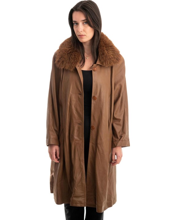 Γνήσιο Γυναικέιο Δερμάτινο Μπουφάν - Z852