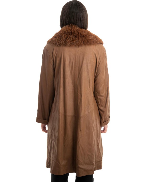 Γνήσιο Γυναικέιο Δερμάτινο Μπουφάν - Z852