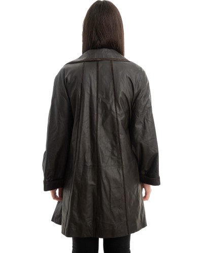 Γνήσιο Γυναικέιο Δερμάτινο Μπουφάν - Z864