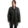 Γνήσιο Γυναικέιο Δερμάτινο Μπουφάν - Z865