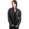 Γνήσιο Γυναικέιο Δερμάτινο Μπουφάν - Z873