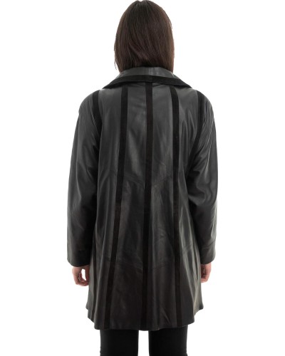 Γνήσιο Γυναικέιο Δερμάτινο Μπουφάν - Z893