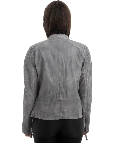 Γνήσιο Γυναικέιο Δερμάτινο Μπουφάν - Z925