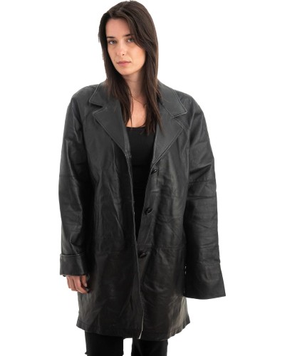 Γνήσιο Γυναικέιο Δερμάτινο Σακάκι - Z967