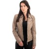 Γνήσιο Γυναικέιο Δερμάτινο Μπουφάν - Z970