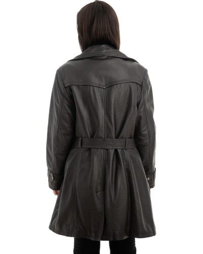 Γνήσιο Γυναικέιο Δερμάτινο Μπουφάν - Z976