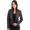Γνήσιο Γυναικέιο Δερμάτινο Σακάκι - Z997