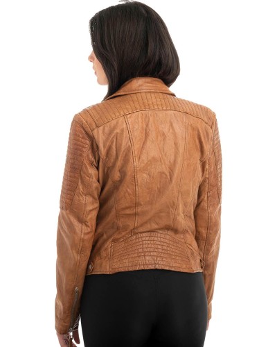 Γνήσιο Γυναικέιο Δερμάτινο Μπουφάν - Z1000