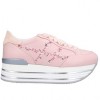  Δερμάτινο Γυναικείο Sneaker - A173
