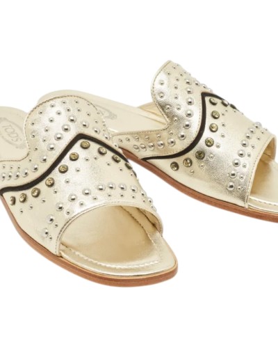 Δερμάτινη Γυναικεία Παντόφλα - A18