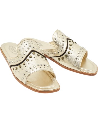 Δερμάτινη Γυναικεία Παντόφλα - A18