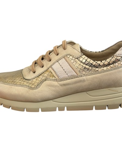  Δερμάτινο Γυναικείο Sneaker - E183