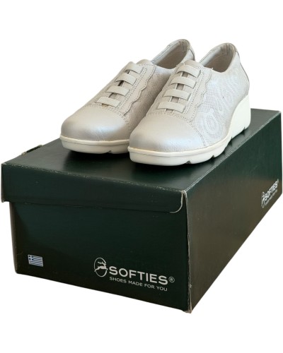  Δερμάτινο Γυναικείο Sneaker - E185