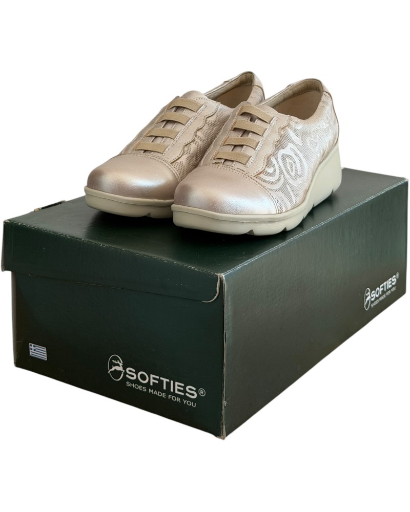  Δερμάτινο Γυναικείο Sneaker - E188